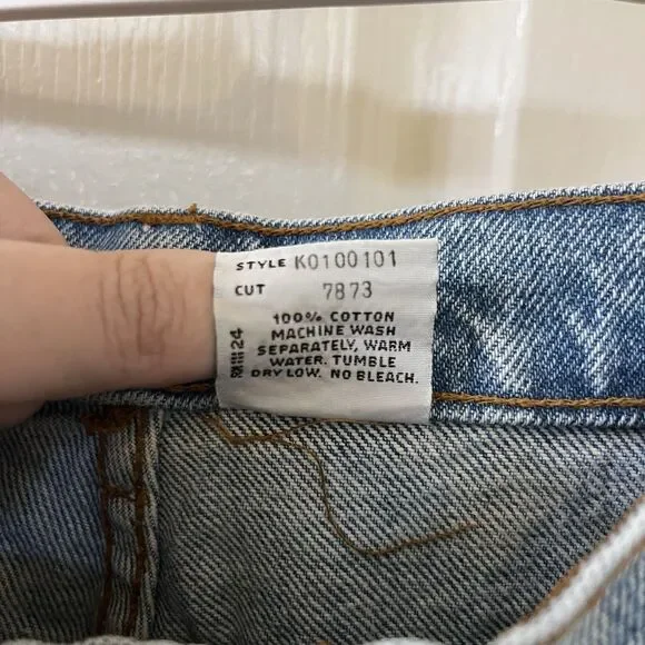 Vintage Guess Kids Jeans High-Rise Straight Leg Girls Size 12